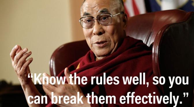 12 Quote Dalai Lama Bikin Kamu Punya Konsep Baru Tentang Bahagia. | via: Business Insider