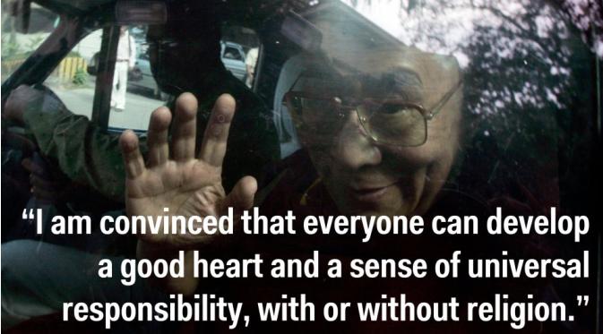 12 Quote Dalai Lama Bikin Kamu Punya Konsep Baru Tentang Bahagia. | via: Business Insider