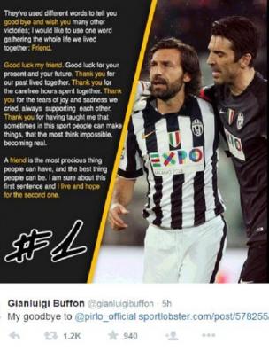 Gianluigi Buffon (Twitter)