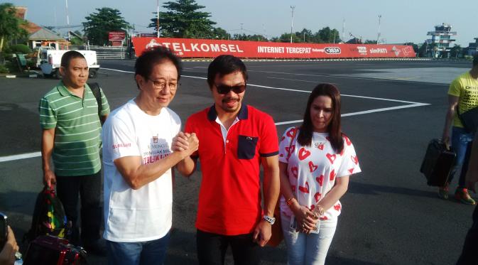 Manny Pacquiao Kunjungi Semarang (Edhie Prayitno Ige/Liputan6.com)