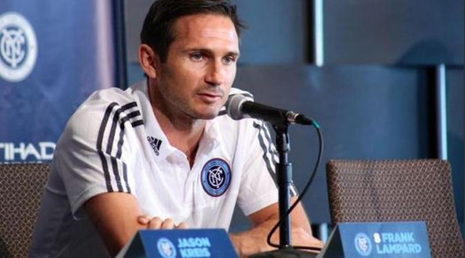 Frank Lampard merasa beruntung bisa bermain bersama Andrea Pirlo di New York City FC (twitter.com/NYCFC/media)