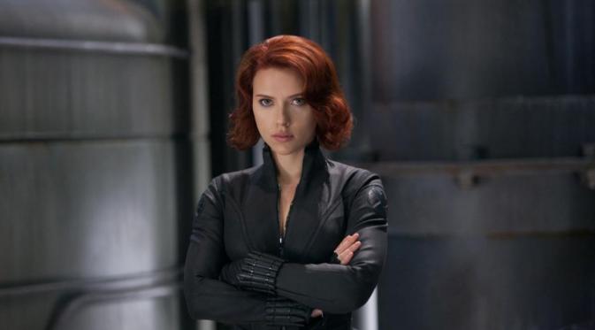Ajang Comic-Con 2015 mencoba menghadirkan kekuatan Black Widow dalam 'wujud' lainnya. Foto: MTV