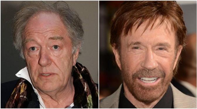 Michael Gambon dan Chuck Norris sama-sama lahir pada 1940.