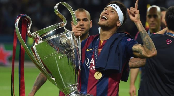 Neymar (AFP PHOTO / PATRIK STOLLARZ )