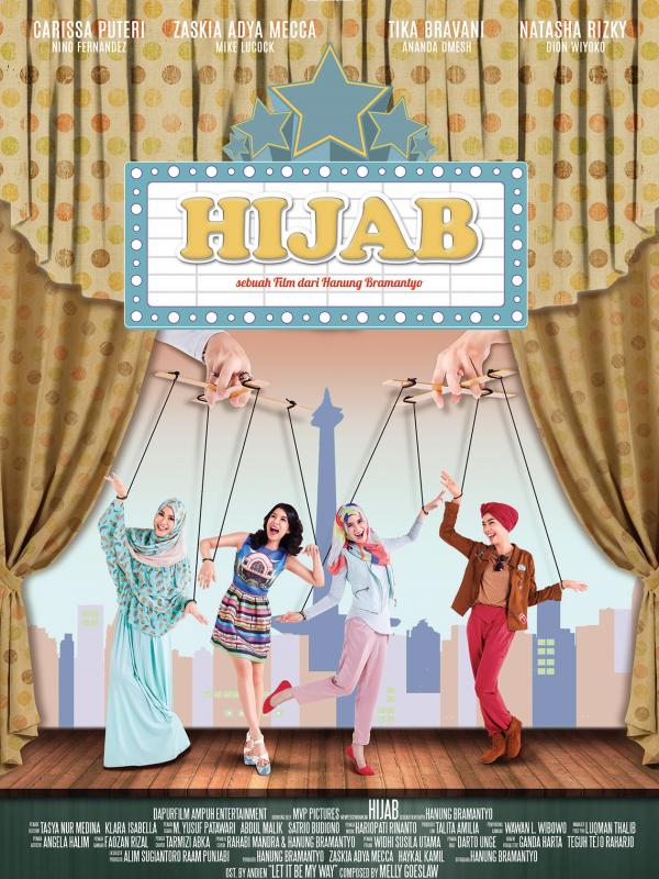 Poster film Hijab. Foto: via filmhijab.com