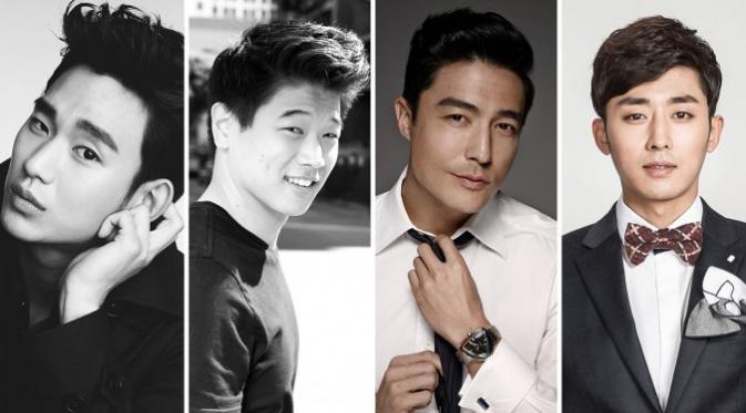 Kim Soo Hyun, Ki Hong Lee, Daniel Henney dan Son Ho Jun siap datangi KCON 2015. Foto: THR