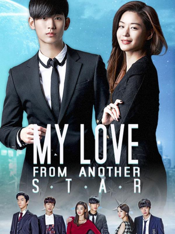 Poster 'My Love From Another Star'. Foto: via melissaleavesthevillage.wordpress.com
