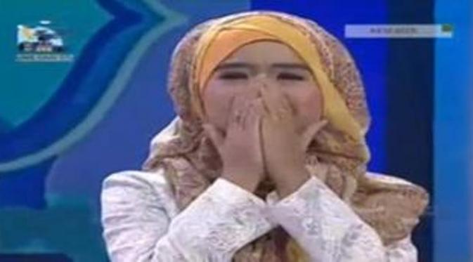 Arwiya, kontestan AKSI Indosiar 2015.