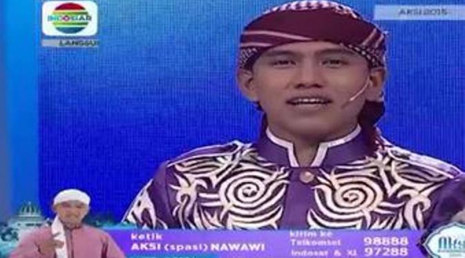 Nawawi, kontestan AKSI Indosiar 2015.