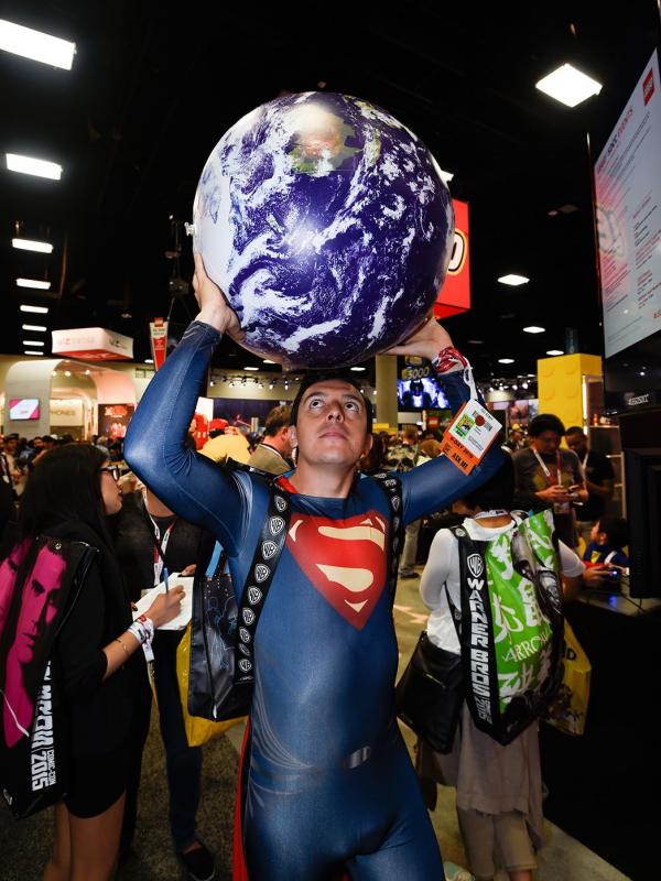 Fans Superman di Comic Con 2015. Foto: THR