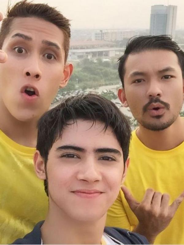 Ganindra Bimo, Aliando Syarief, Rio Dewanto. via instagram