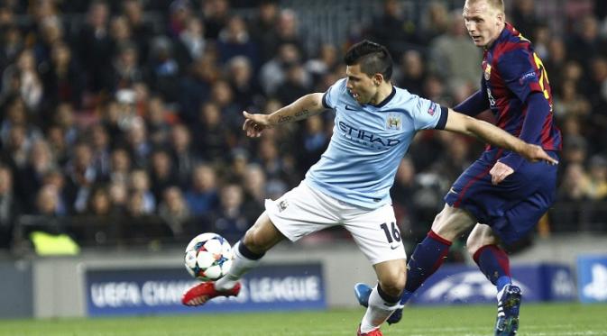 Sergio Aguero (AFP PHOTO / QUIQUE GARCIA)