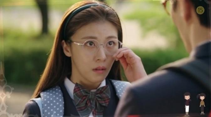 Ha Ji Won harus terlihat cupu di serial drama 'The Time I Loved You, 7000 Days'. Foto: Kdramastars