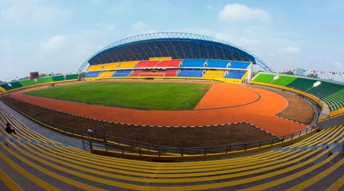 Stadion Jakabaring Palembang. (Item)