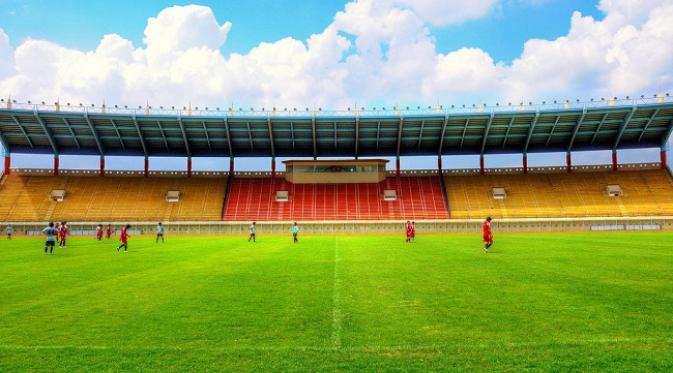 Stadion Si Jalak Harupat Bandung. (Item)