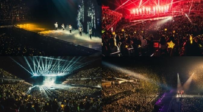 Bigbang konser di Thailand. (via kpoptrarz.com)