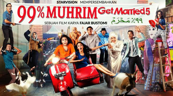 Poster ‘99% Muhrim Get Married 5’. (foto: Starvision Pictures)
