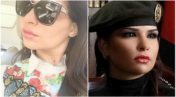  Lara Abdallat, runner up Miss Arab World 2011 yang memerangi ISIS di dunia maya. (Facebook/News.com.au)
