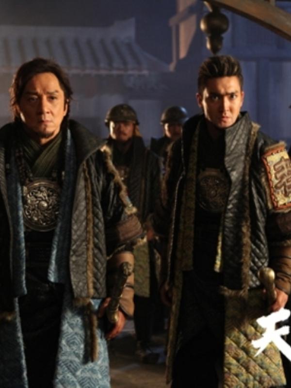 Jackie Chan dan Choi Siwon di film Dragon Blade. foto: kdramastars