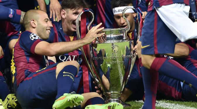 Barcelona juara Liga Champions 2014-2015 (AP/Martin Meissner)