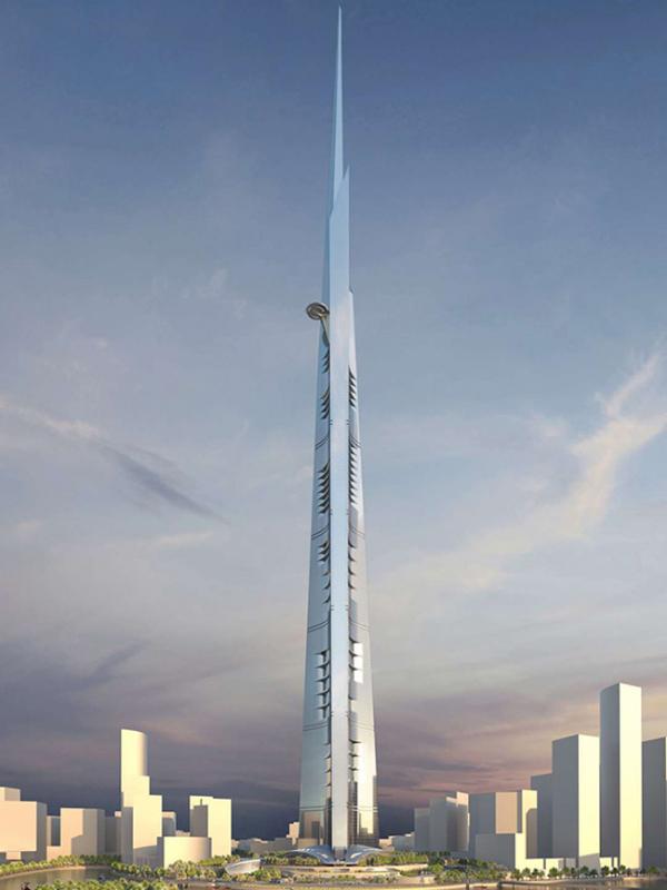 Gedung Tertinggi Mengalahkan Burj Khalifa Begini Penampakannya Citizen6 Liputan6 Com