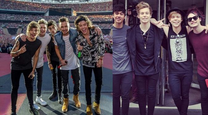 5 Seconds of Summer & One Direction (via youtube.com)