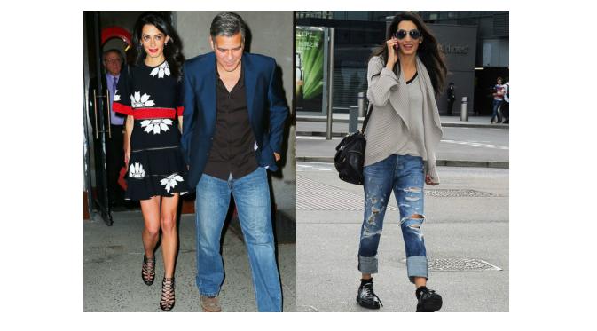 Gaya dan cara berpakaian istri George Clooney, Amal Alamuddin, memang pantas diakui.