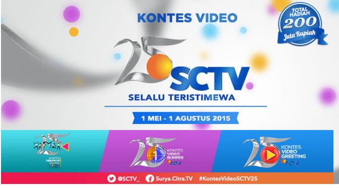 Program hut 25 SCTV. Foto: SCTV