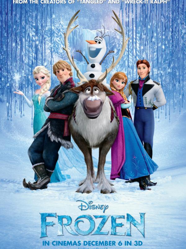 Poster film 'Frozen'. Foto: via heyuguys.com