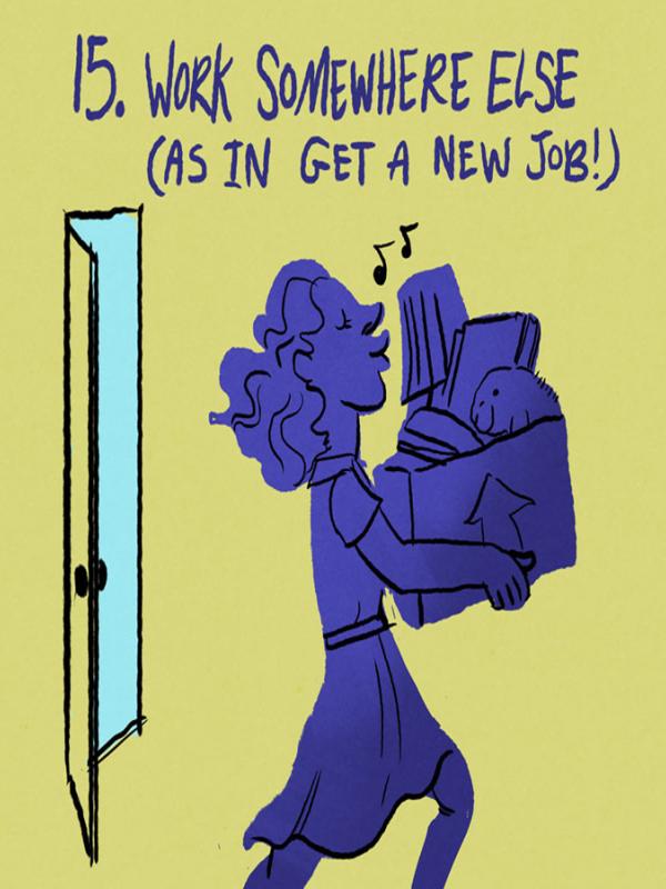 Begini Caranya Supaya Kamu Enggak Bosan Kerja di Kantor | via: mashable.com