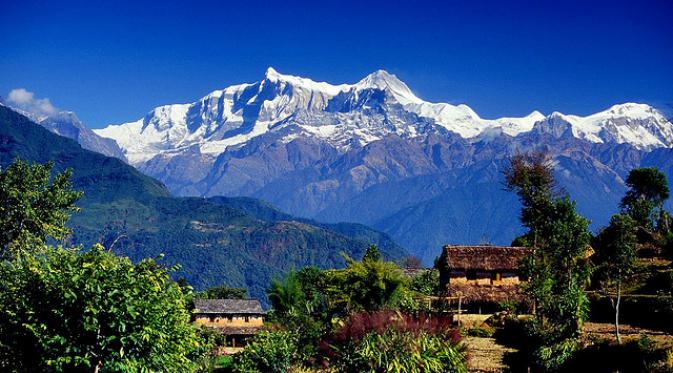 Annapurna, Nepal. | via: fortheinterim.com