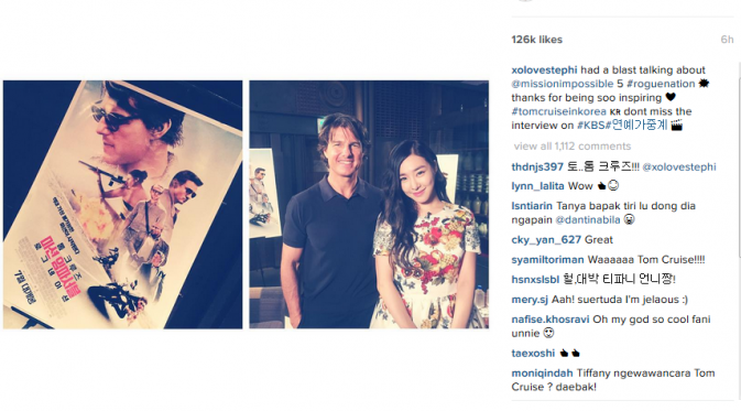 Tiffany SNSD. Foto: Instagram