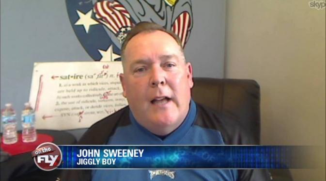 John Sweeney alias Jiggly Boy | Via: youtube.com