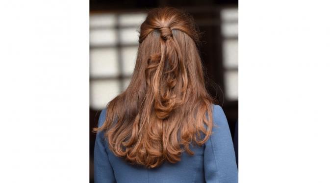 Kate Middleton miliki gaya rambut yang unik