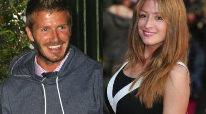 David Beckham dan Rebecca Loos. (dok.Styleblazer)