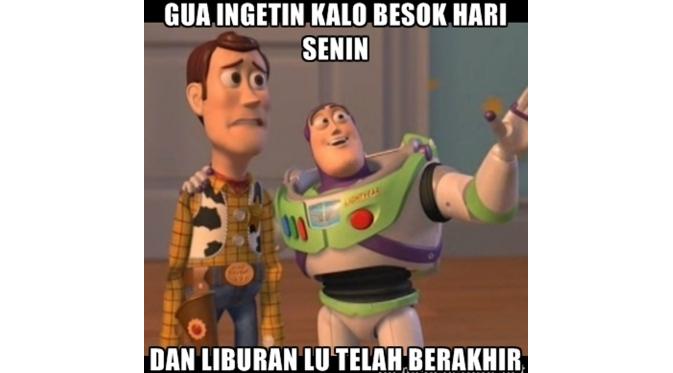 Meme Senin ceriakan harimu | Via: memegenerator.net