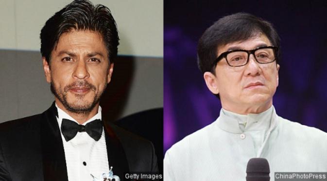 Shahrukh Khan-Jackie Chan. foto: The Master Herald