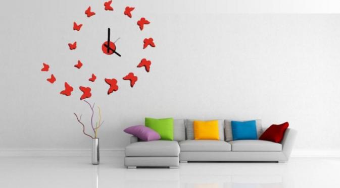 10 Ide Kreatif Jam Dinding yang Bakal Bikin Ruangan Makin Cantik | via: chicosilver.com