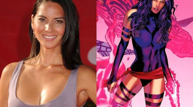 Olivia Munn sebagai Psylocke. Foto: Cinemablend