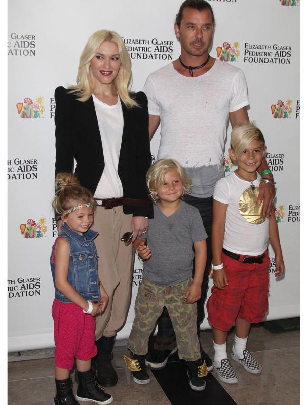 Keluarga Gwen Stefani dan Gavin Rossdale