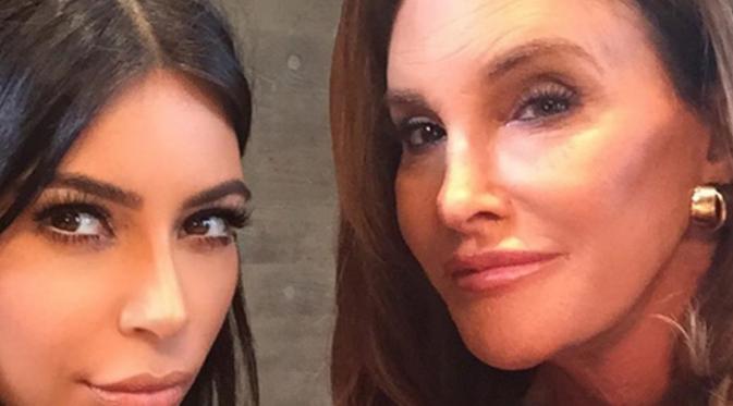 Kim Kardashian dan Cait Jenner