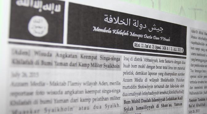 Buletin ISIS (Liputan6.com/ Reza Kuncoro)