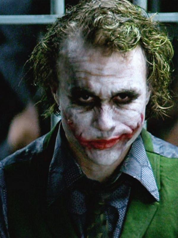 Heath Ledger (Joker). Foto: 9news.com