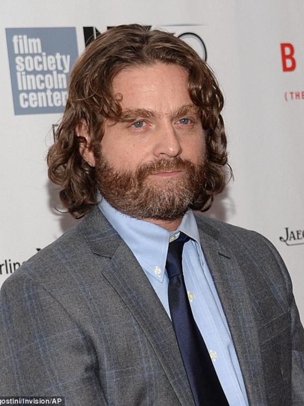 Zach Galifianakis. Foto: Dailymail