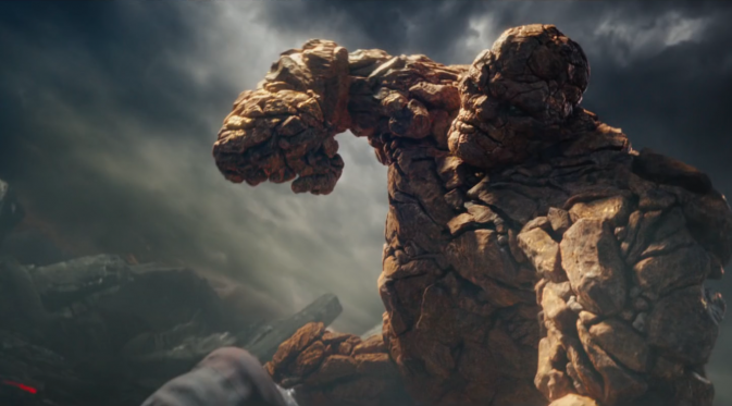 Tubuh Ben Grim menjadi raksasa seperti monster batu. Foto: 20th Century Fox