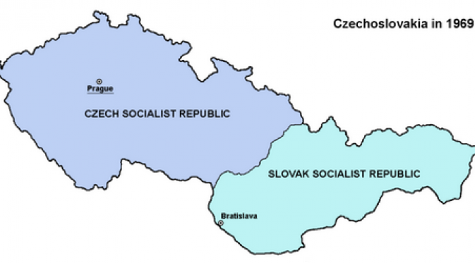 Czechoslovakia. | via: slovak-republic.org