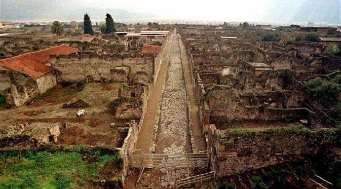 Reruntuhan Pompeii (Sumber : telegraph.co.uk)