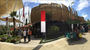 Semarak Merah Putih Pavilion Indonesia di Milan Expo 2015