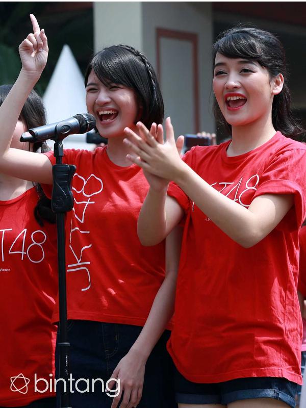 JKT48 Handshake Festival (Foto: Deki Prayoga/Bintang.com)