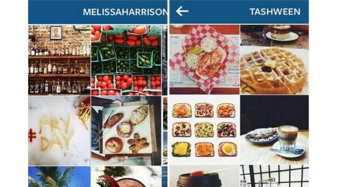 Akun Instagram dipenuhi foto makanan | via: buzzfeed.com